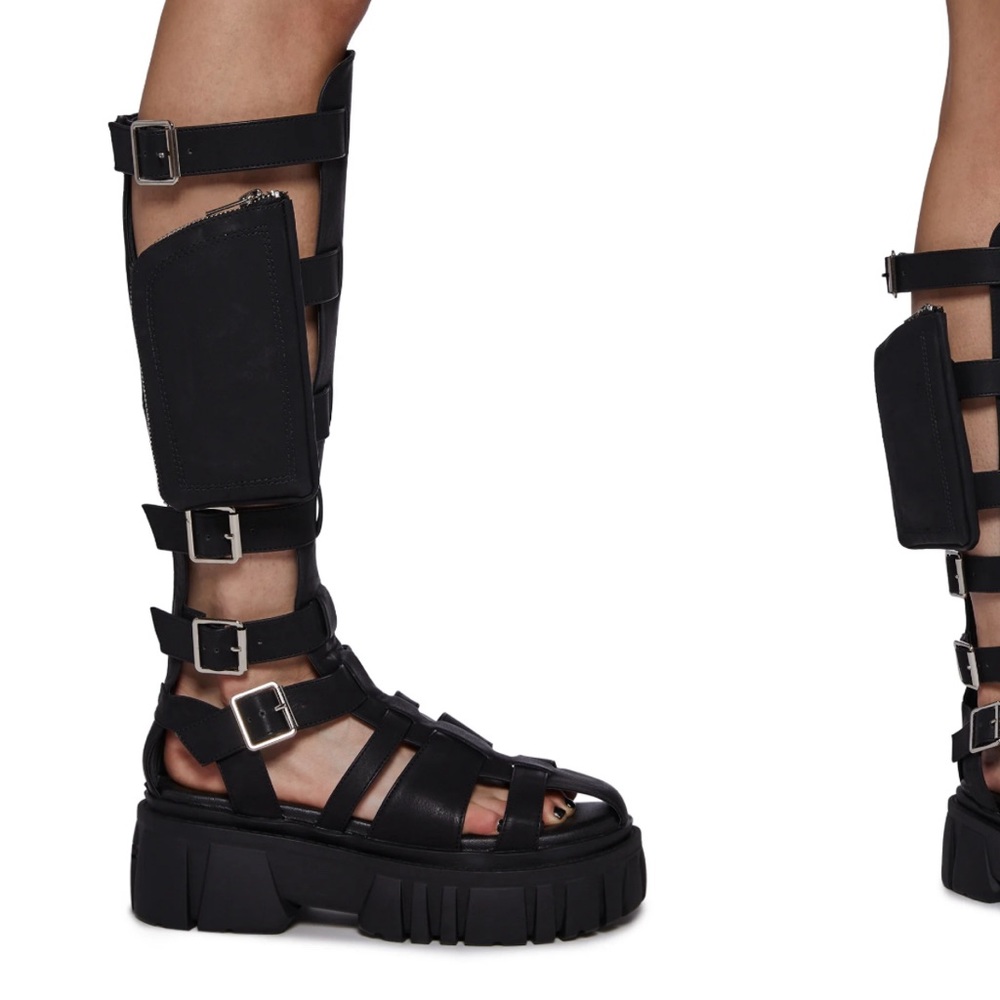 NWT Rocker pocket Gladiator Sandel NWT size 8 - Picture 2 of 4